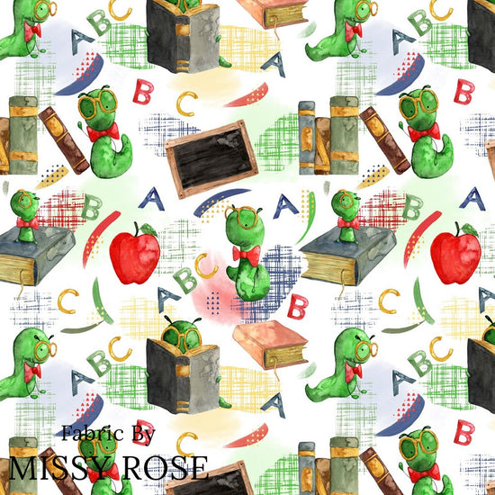 Design 252 - Bookworm Fabric