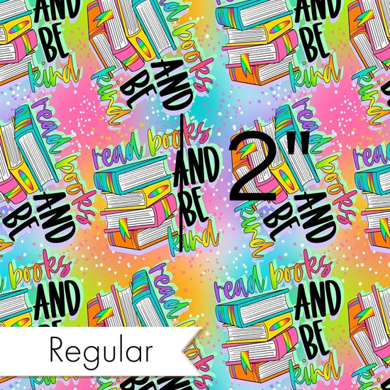 Design 255 - Bright Books Fabric