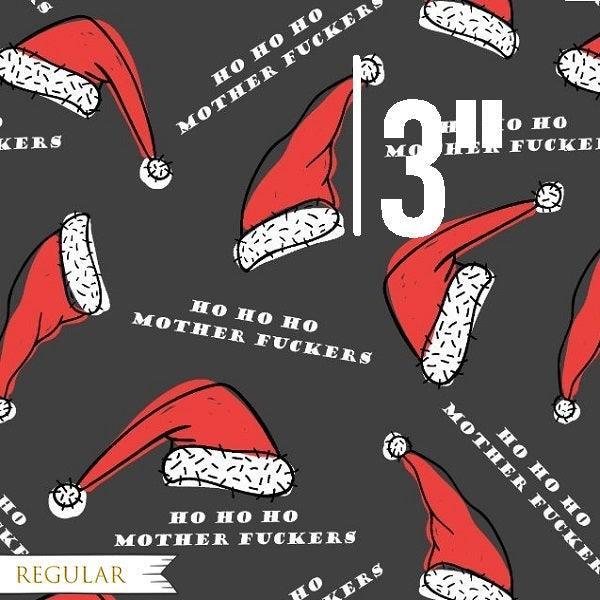 Design 257 Ho Ho Ho Fabric – Australian custom printed fabric pre-order | Fabric by Missy Rose