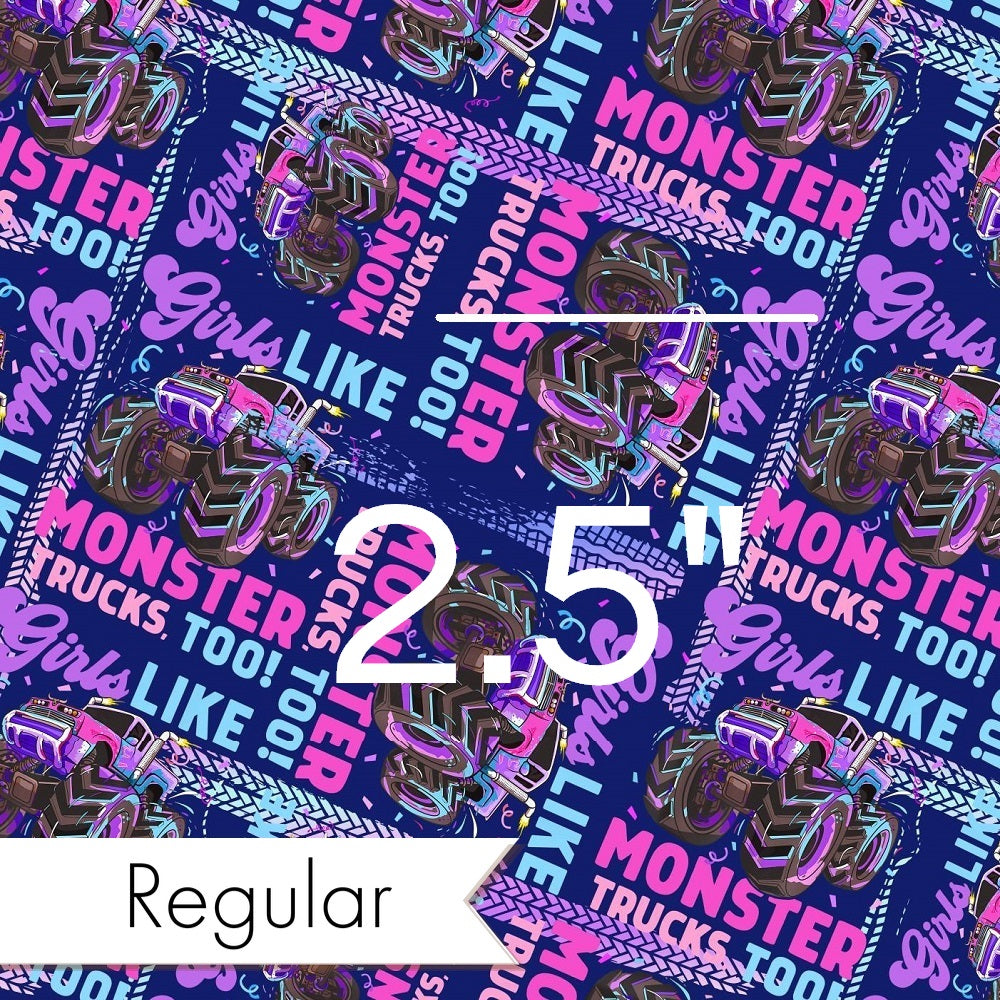 Design 258 - Monster Truck Fabric