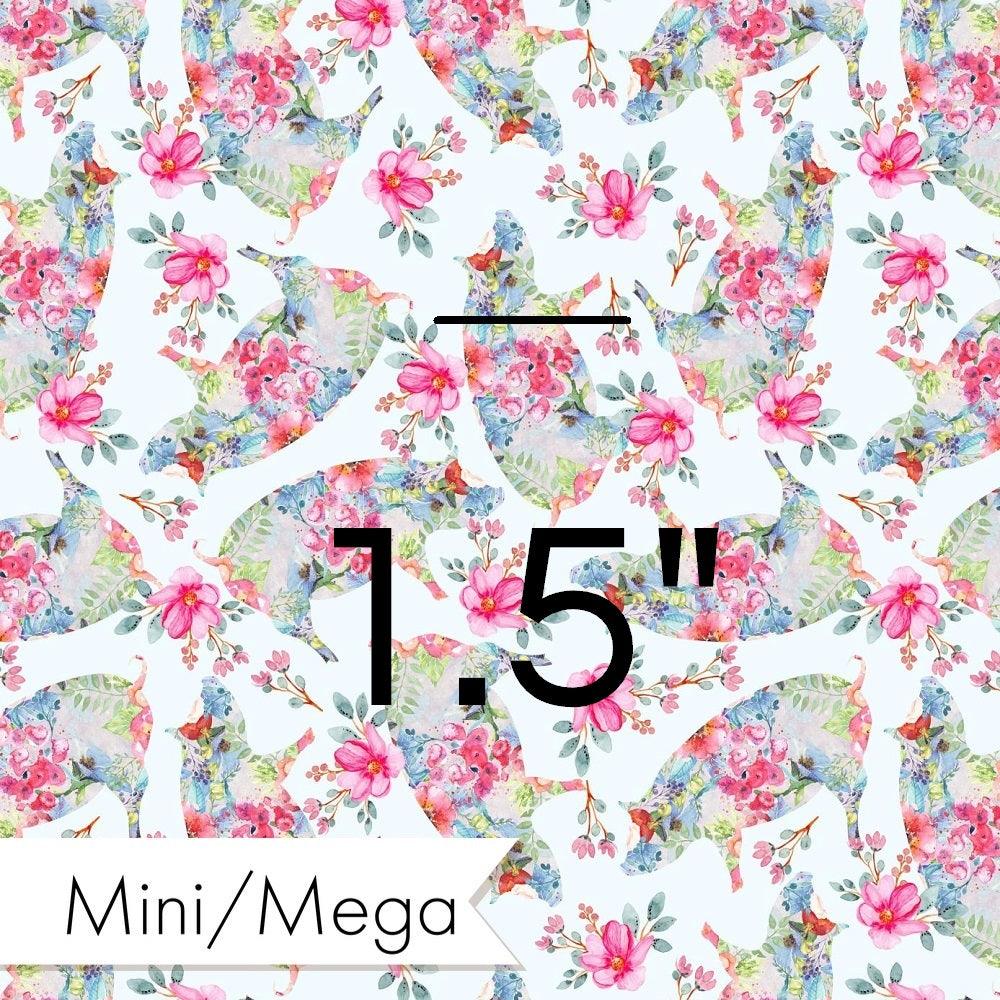 Design 259 Floral Pig Fabric – pre-order designer fabric Australia | Fabric by Missy Rose
