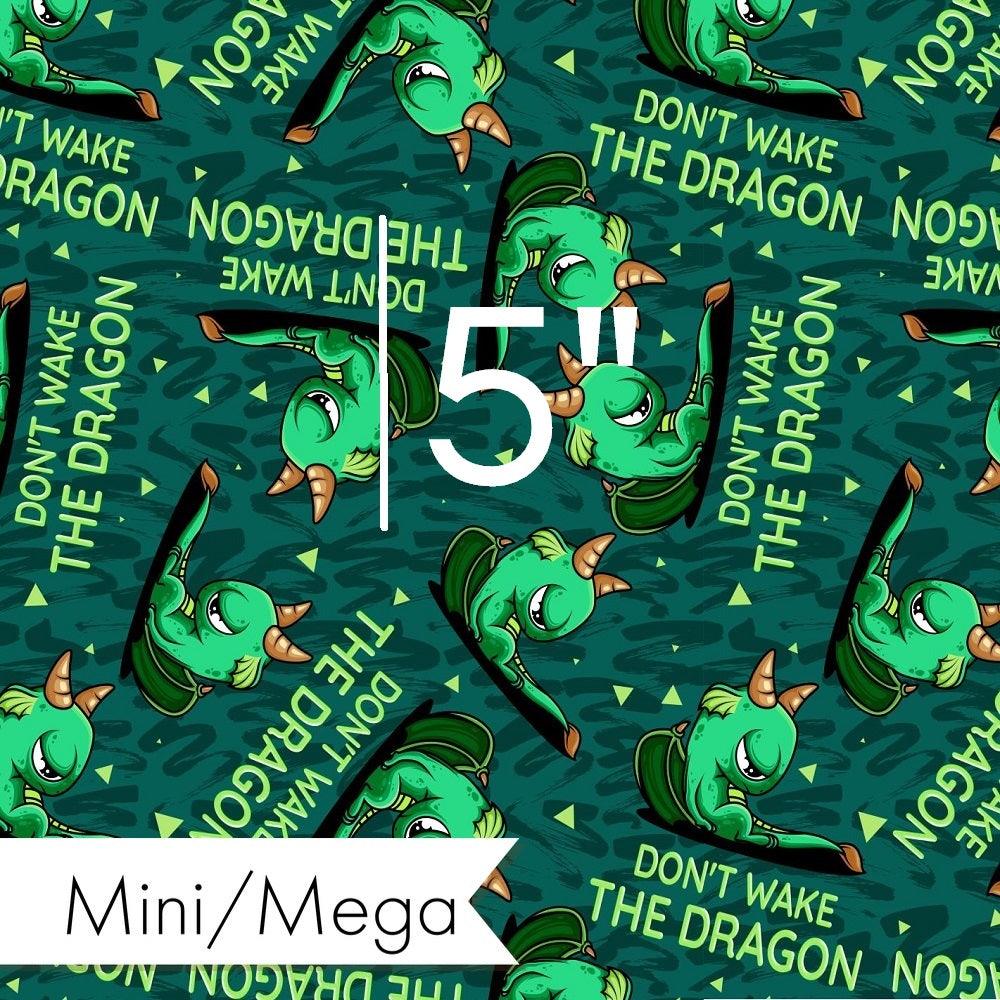 Design 263 Grumpy Dragon Fabric – made-to-order custom fabric by the metre | Fabric by Missy Rose