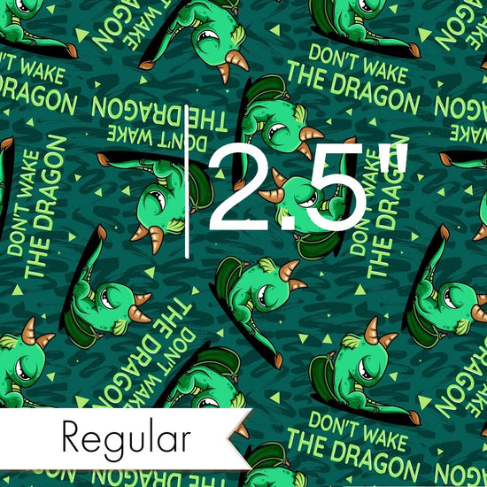 Design 263 - Grumpy Dragon Fabric