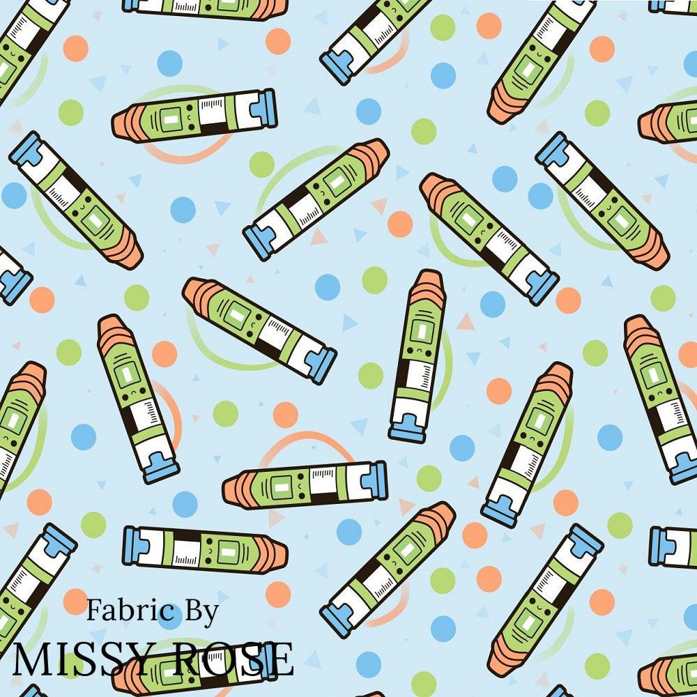 Design 264 Epi Pen Fabric – made-to-order custom fabric by the metre | Fabric by Missy Rose