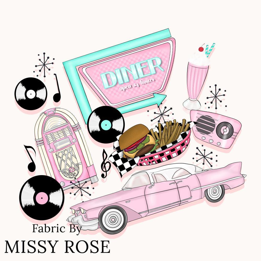 Design 265 Panel Fabric – Australian custom printed fabric pre-order | Fabric by Missy Rose