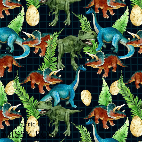 Design 266 - Dinosaur Fabric