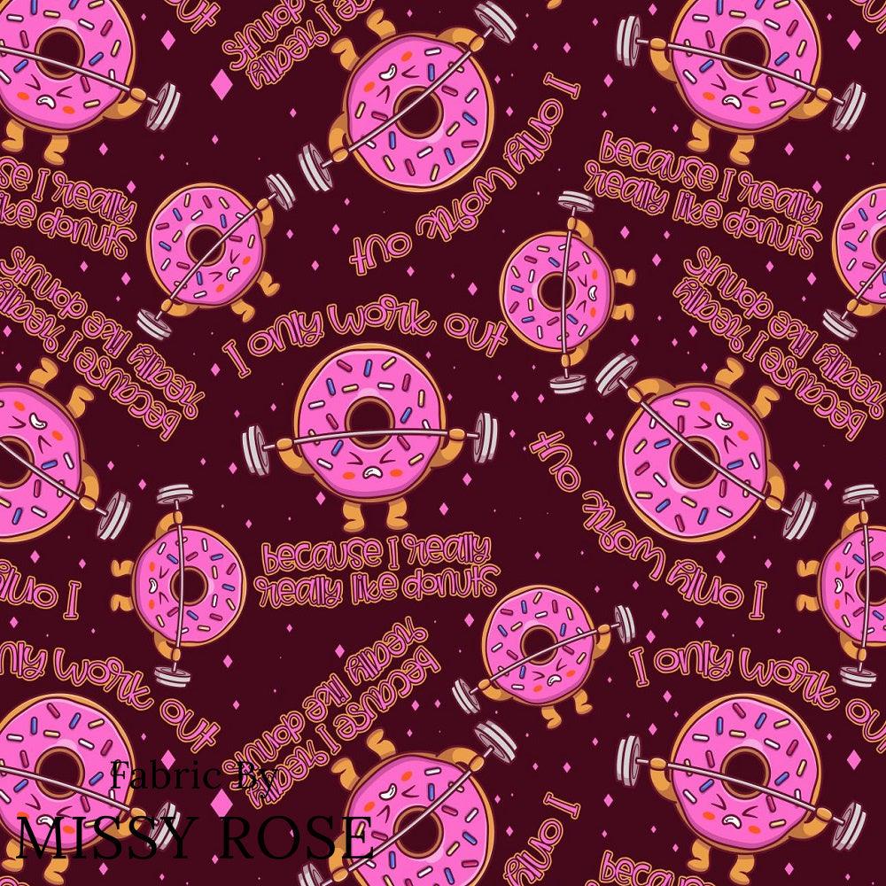 Design 268 Donut Fabric – pre-order designer fabric Australia | Fabric by Missy Rose