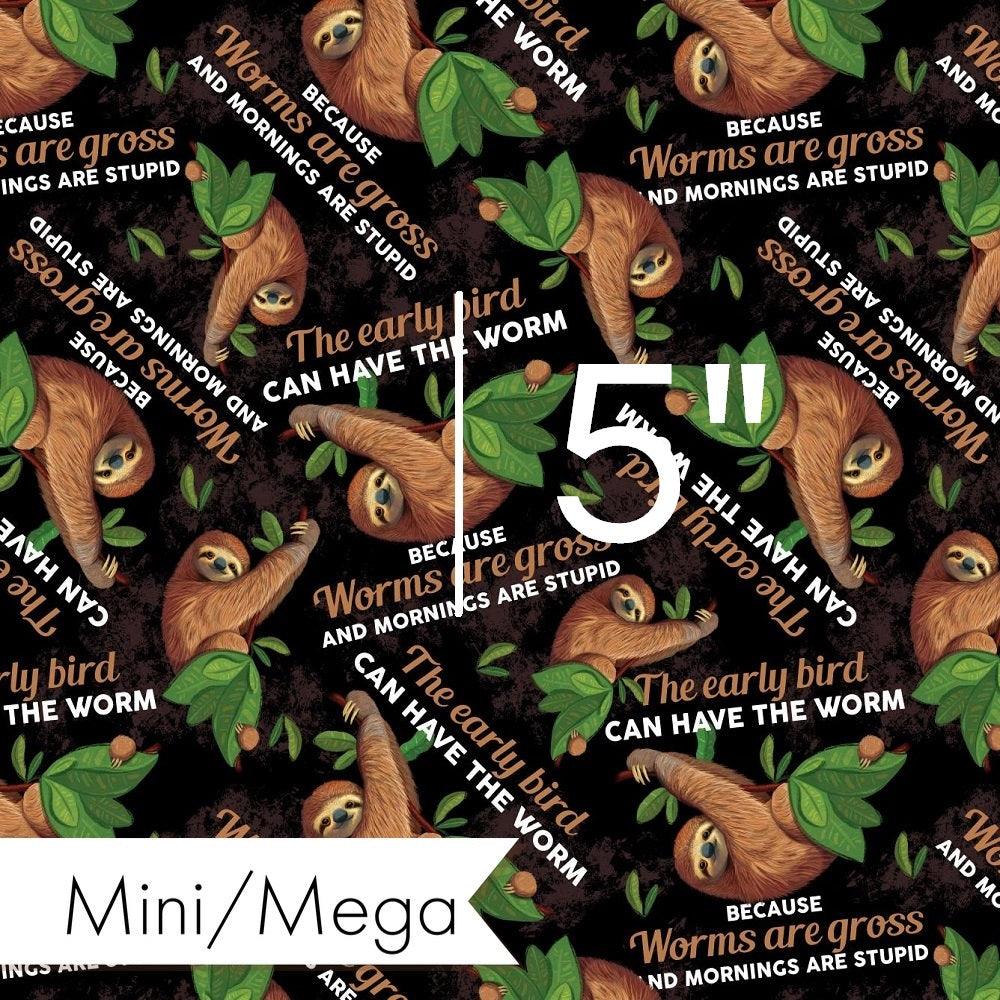 Design 269 Sloth Fabric – pre-order designer fabric Australia | Fabric by Missy Rose