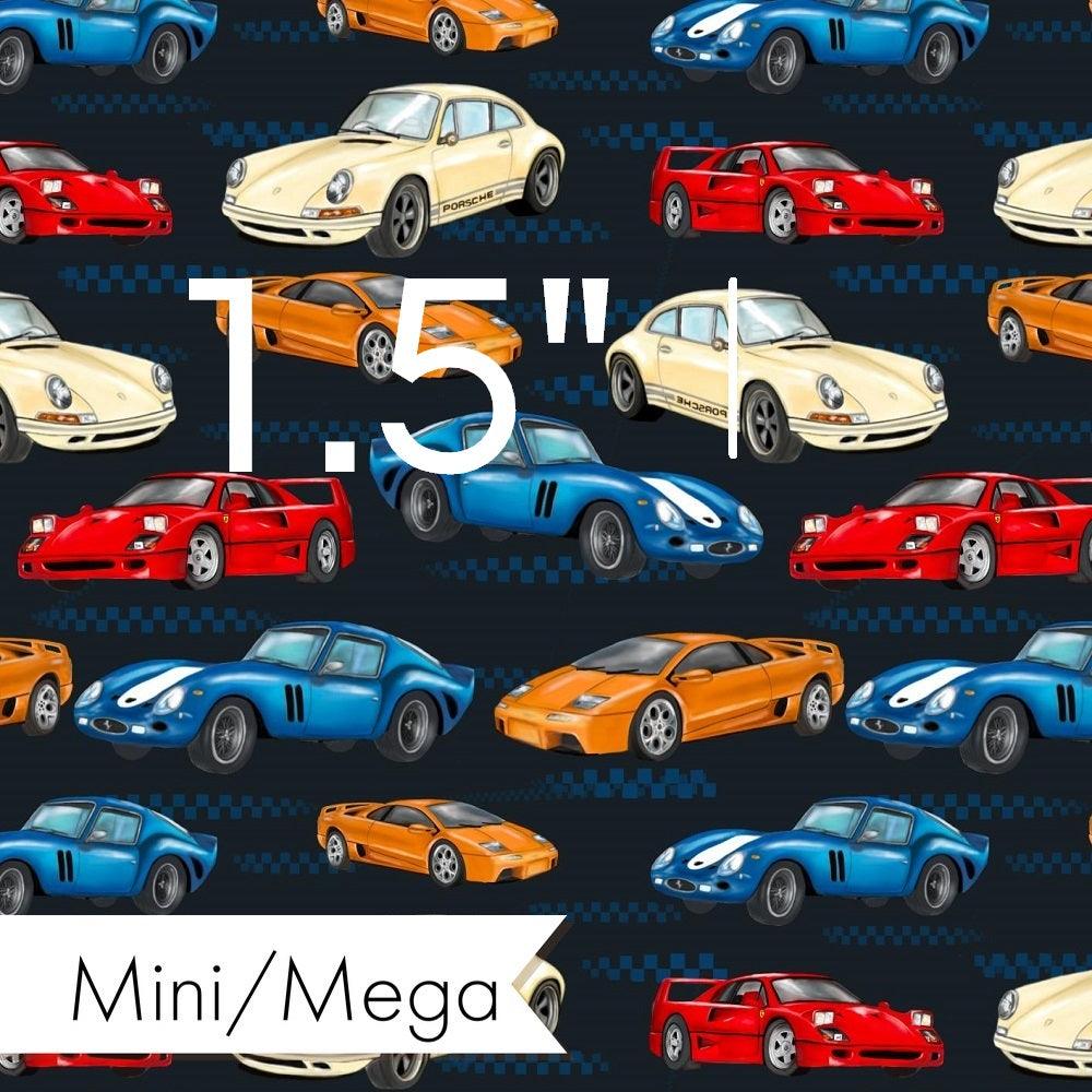 Design 270 Vintage Cars Fabric – made-to-order custom fabric by the metre | Fabric by Missy Rose