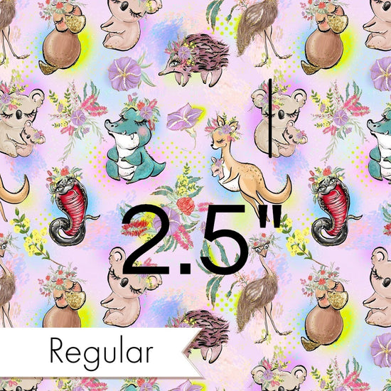 Design 273 - Cute Australian Animals Fabric