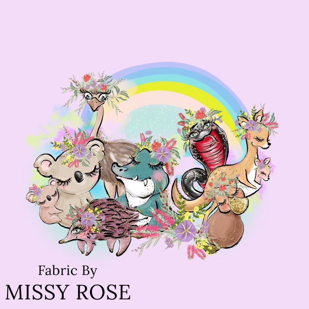 Design 273 Panel Fabric – premium custom printed fabric for sewing | Fabric by Missy Rose