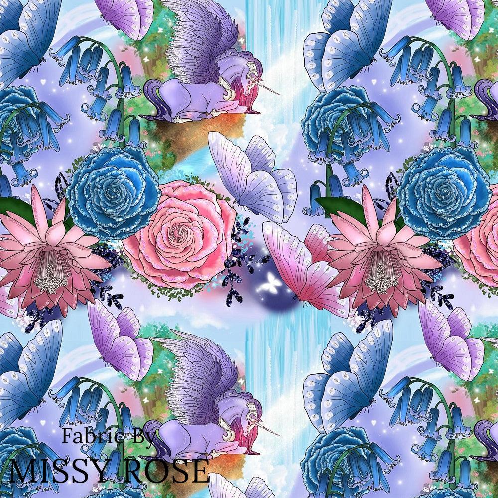 Design 274 Pegasus Fabric – pre-order designer fabric Australia | Fabric by Missy Rose