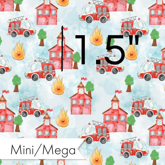 Design 278 - Fire Fighter Fabric