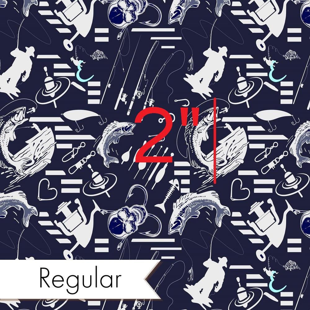 Design 279 Navy Fishing Fabric – Australian custom printed fabric pre-order | Fabric by Missy Rose
