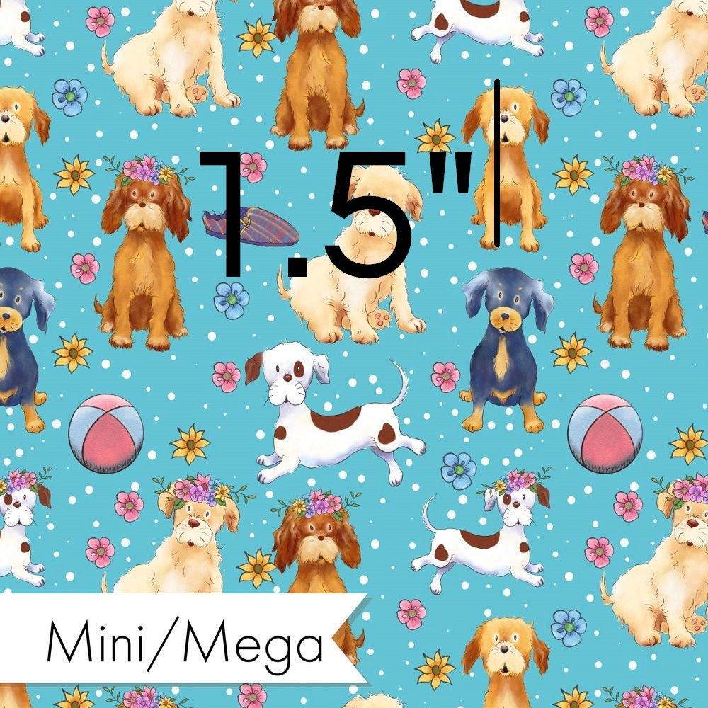 Design 281 Dogs Fabric – premium custom printed fabric for sewing | Fabric by Missy Rose