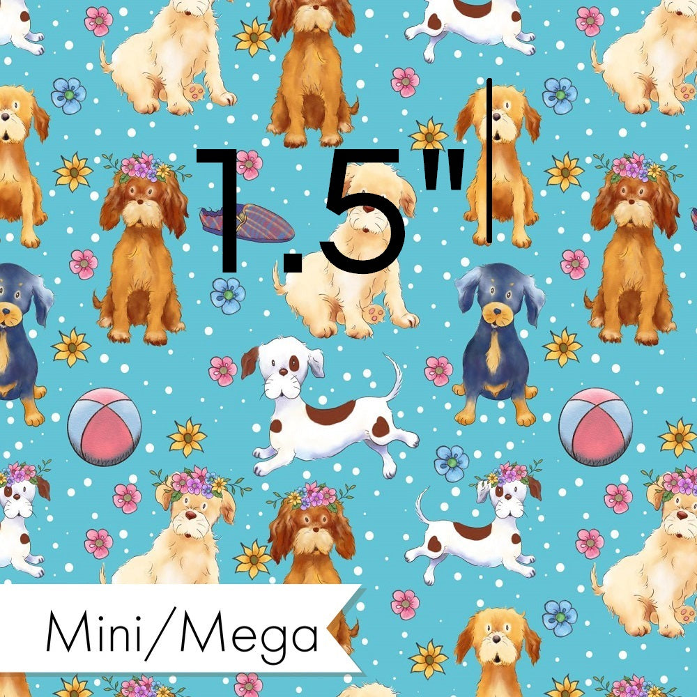 Design 281 - Dogs Fabric