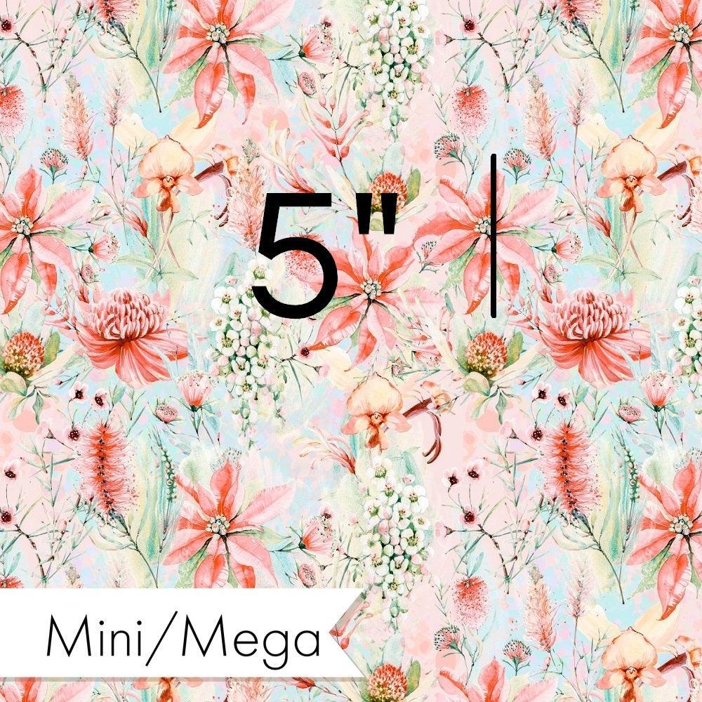 Design 283 Soft Floral Fabric – made-to-order custom fabric by the metre | Fabric by Missy Rose