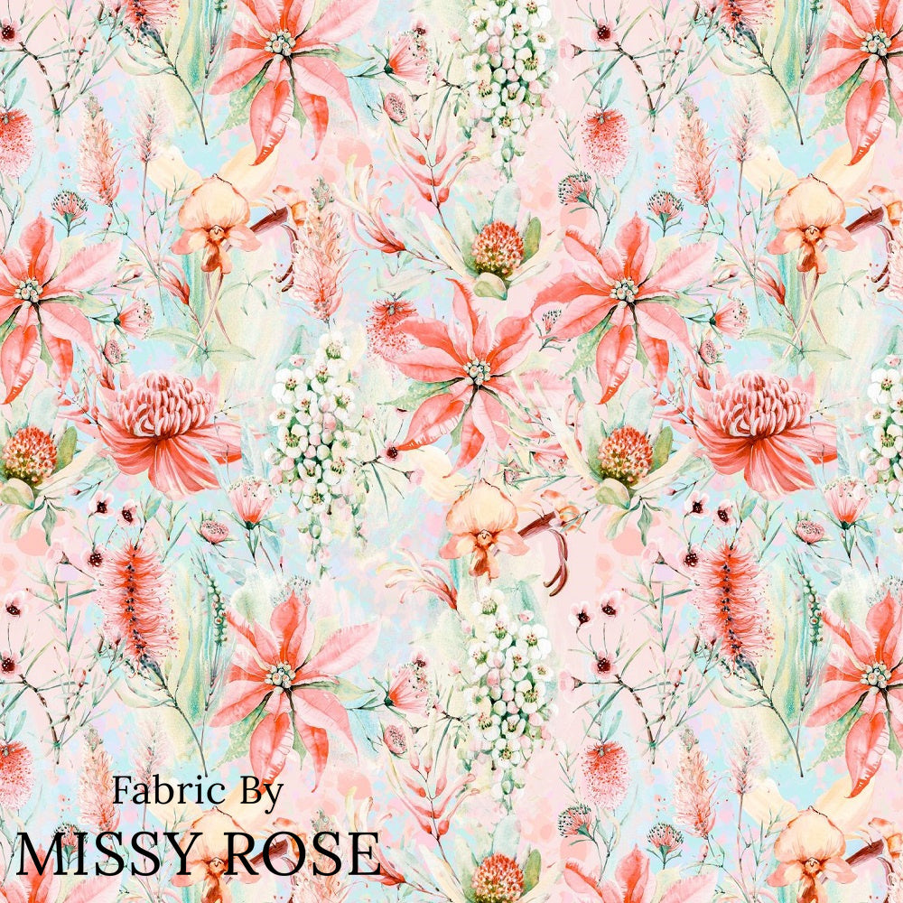 Design 283 - Soft Floral Fabric