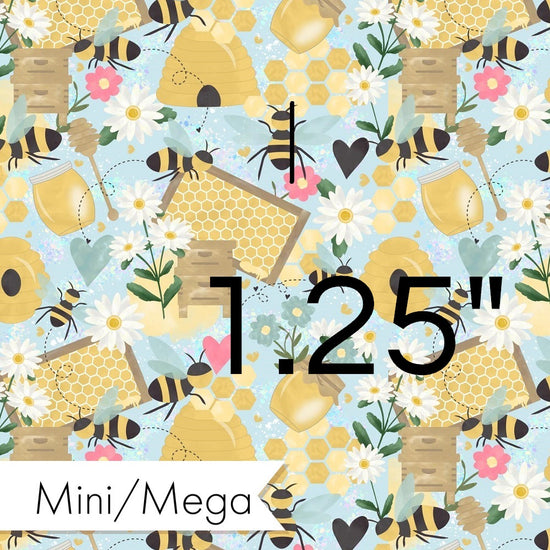 Design 284 - Blue Bee Fabric