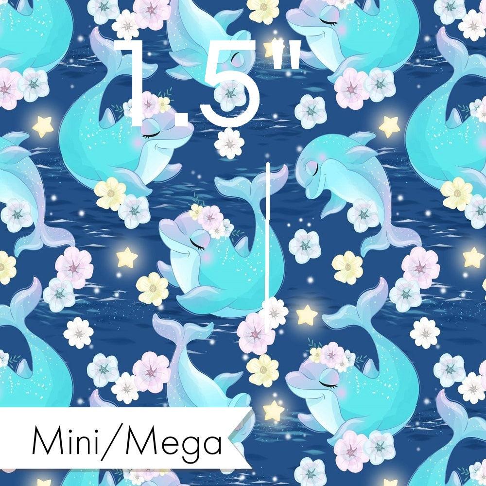 Design 289 Dolphin Fabric – pre-order designer fabric Australia | Fabric by Missy Rose