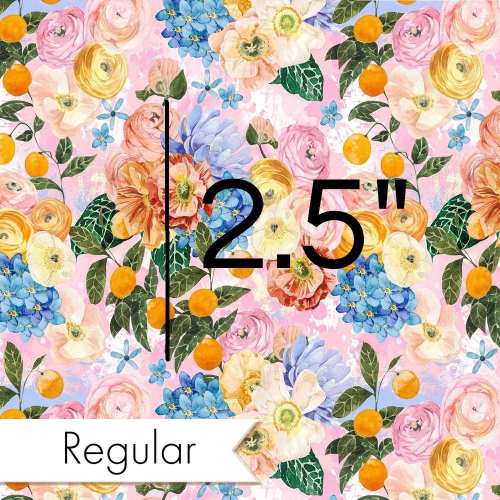 Design 295 Pretty Floral Fabric – custom printed pre-order fabric Australia | Fabric by Missy Rose