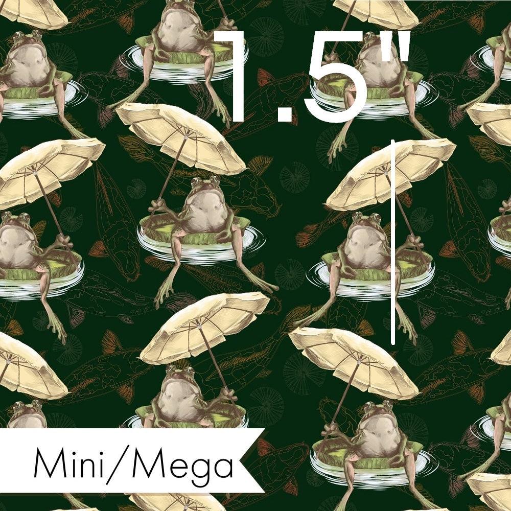 Design 297 Frog Fabric – made-to-order custom fabric by the metre | Fabric by Missy Rose