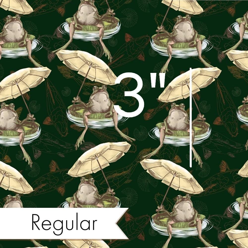 Design 297 Frog Fabric – custom printed pre-order fabric Australia | Fabric by Missy Rose