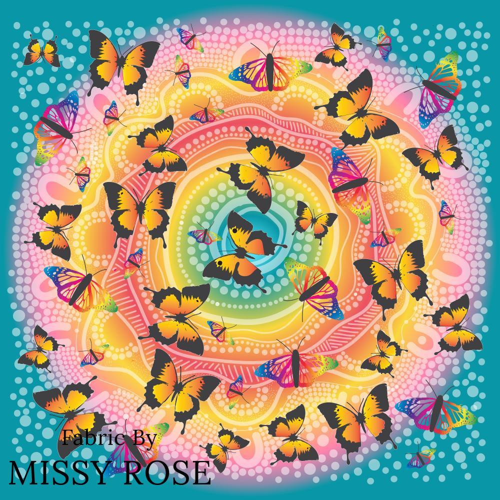 Design 298 Panel Fabric – Australian custom printed fabric pre-order | Fabric by Missy Rose