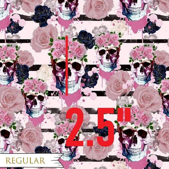 Load image into Gallery viewer, Design 3 - Skull Fabric - Fabric by Missy Rose Pre-Order
