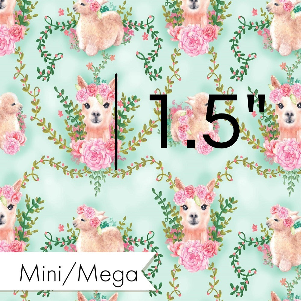 Design 300 - Floral Alpaca Fabric