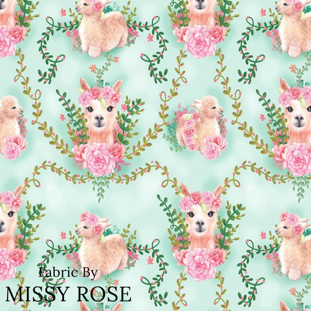 Design 300 Floral Alpaca Fabric – Australian custom printed fabric pre-order | Fabric by Missy Rose