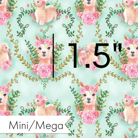 Design 300 - Floral Alpaca Fabric