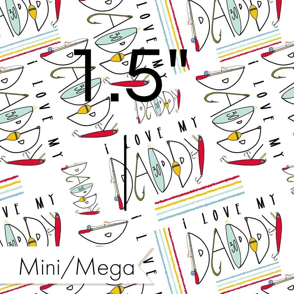 Design 302 Daddy Fabric – custom printed pre-order fabric Australia | Fabric by Missy Rose
