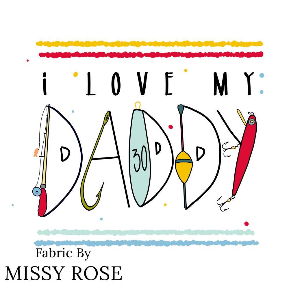 Design 302 Panel Fabric – custom printed pre-order fabric Australia | Fabric by Missy Rose