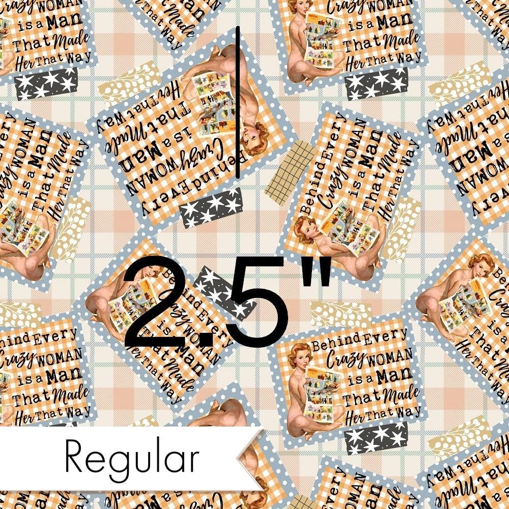 Design 303 Crazy Man Fabric – made-to-order custom fabric by the metre | Fabric by Missy Rose