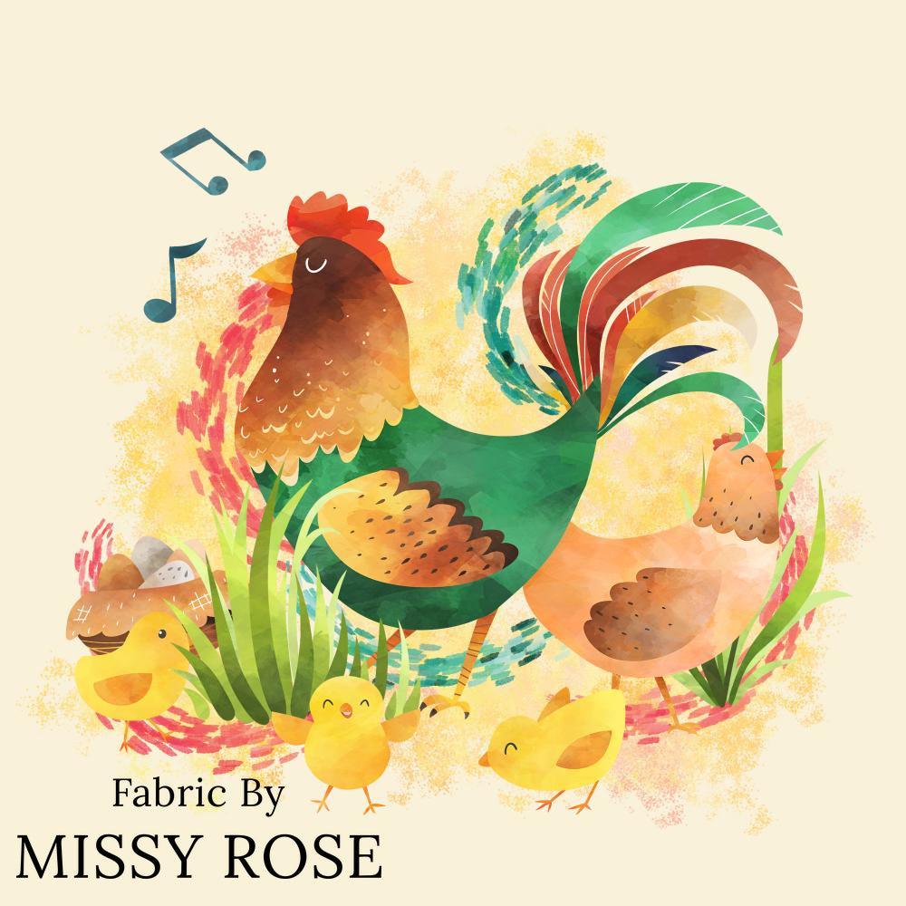 Design 305 Panel Fabric – Australian custom printed fabric pre-order | Fabric by Missy Rose