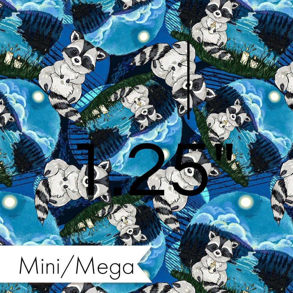 Design 306 Raccoon Fabric – premium custom printed fabric for sewing | Fabric by Missy Rose