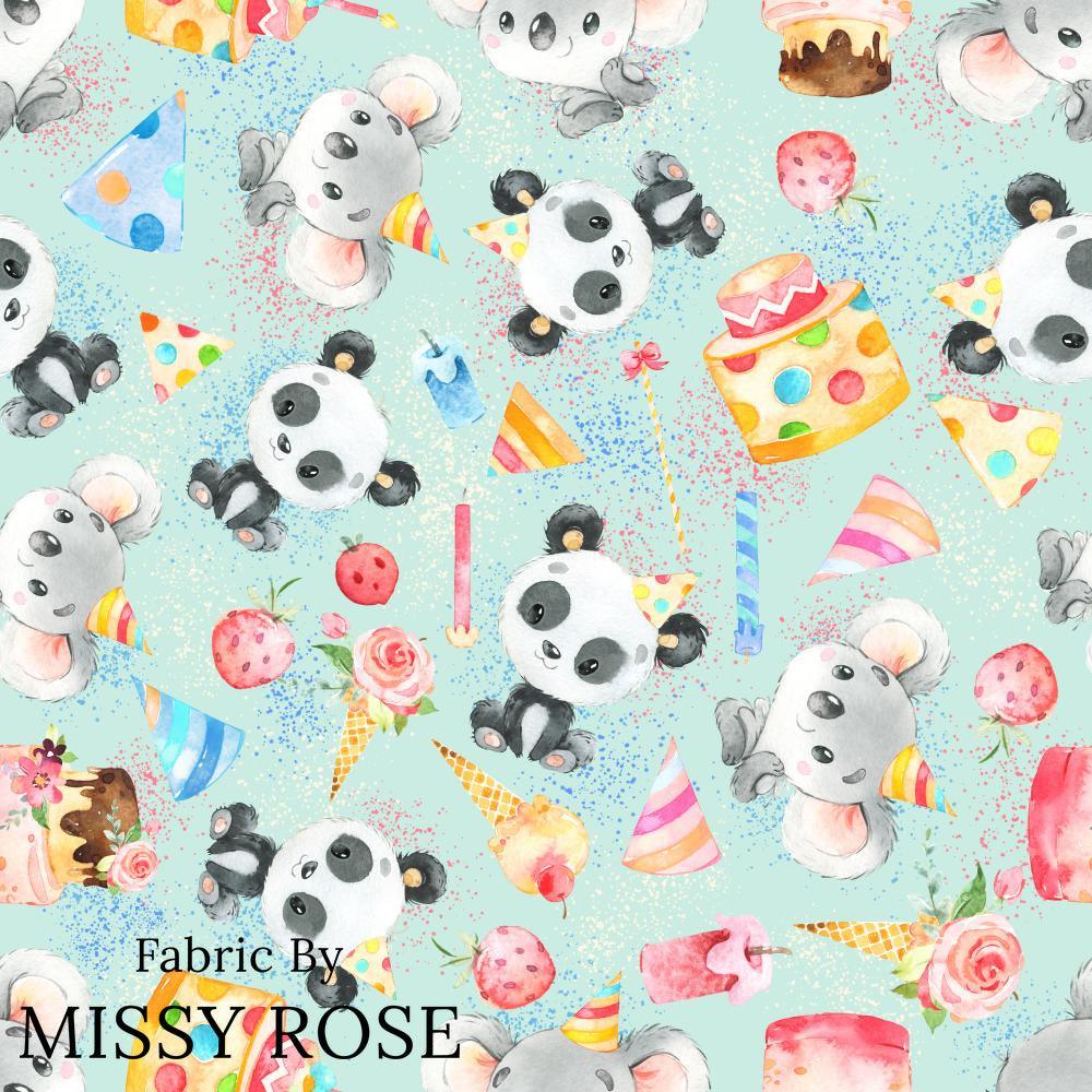 Design 308 Birthday Fabric – pre-order designer fabric Australia | Fabric by Missy Rose