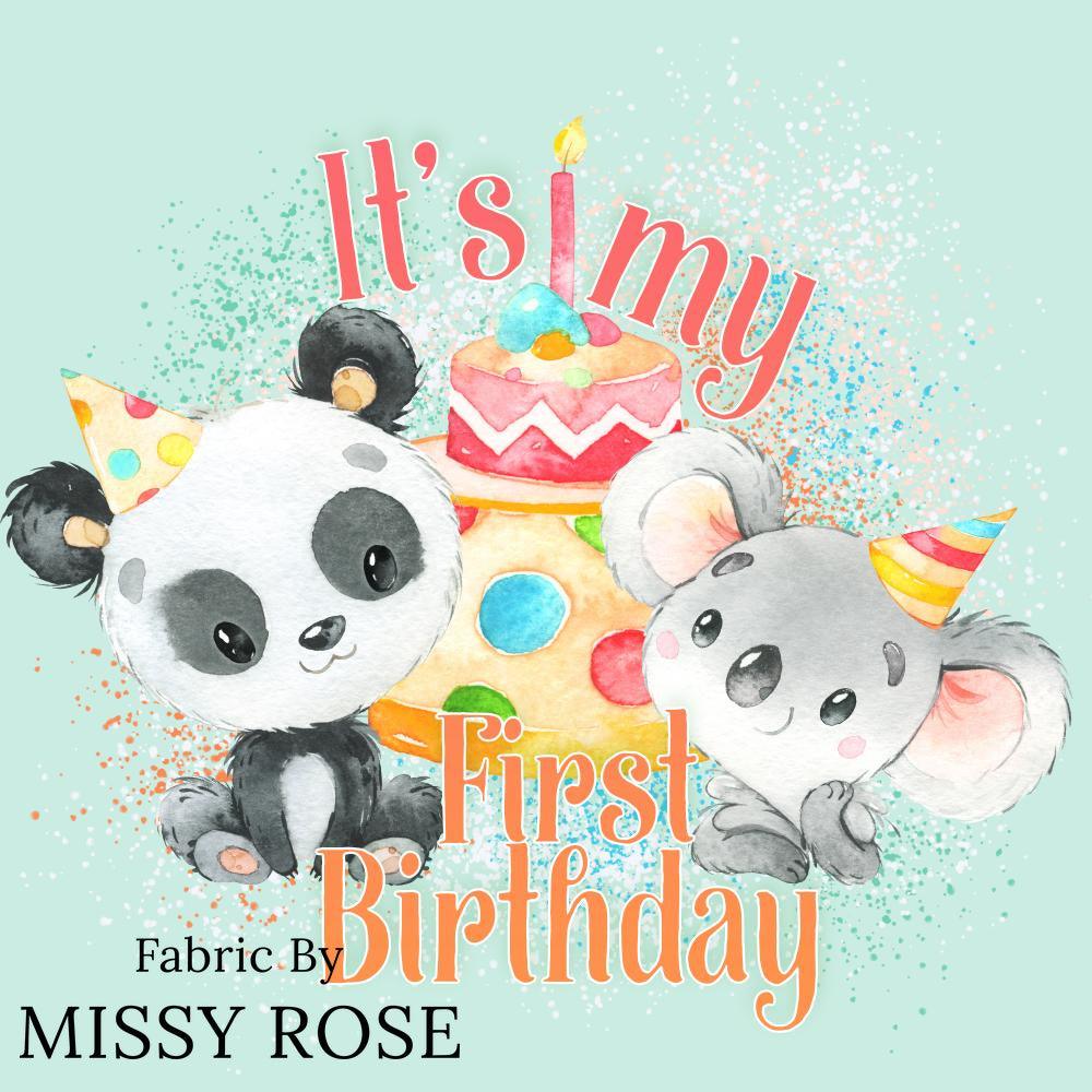 Design 308 Panel Fabric – premium custom printed fabric for sewing | Fabric by Missy Rose