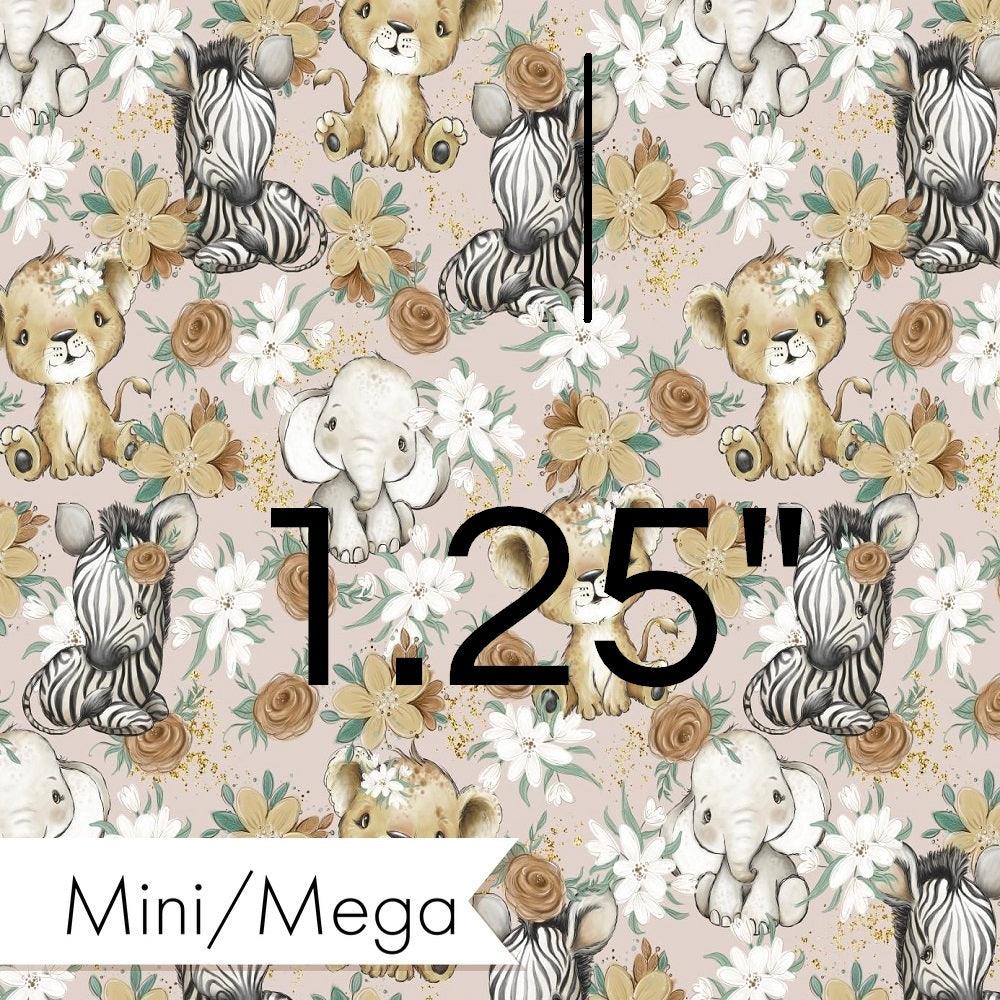 Design 310- Neutral Safari Babies Fabric – made-to-order custom fabric by the metre | Fabric by Missy Rose