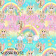 Design 312 - Birthday Unicorn Fabric