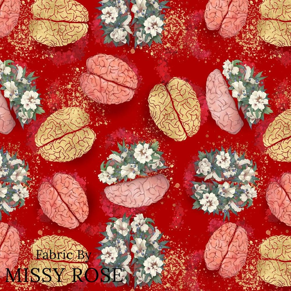 Design 316 Brain Fabric – made-to-order custom fabric by the metre | Fabric by Missy Rose