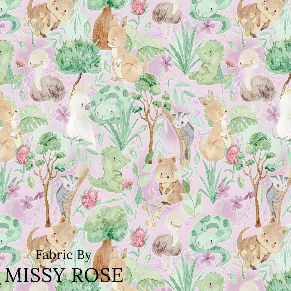 Design 318 Aussie Animals Fabric – pre-order designer fabric Australia | Fabric by Missy Rose
