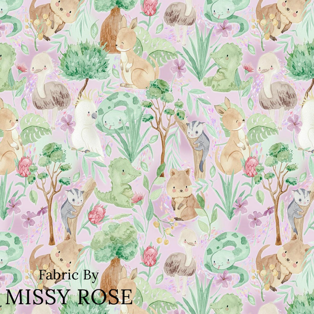 Design 318 - Aussie Animals Fabric