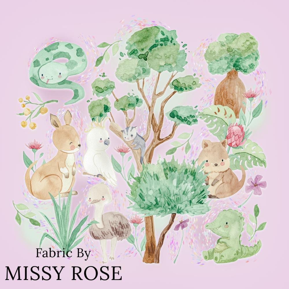 Design 318 Panel Fabric – premium custom printed fabric for sewing | Fabric by Missy Rose