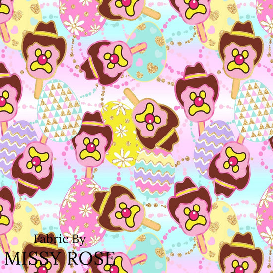 Design 319 - Easter Ice Cream Fabric