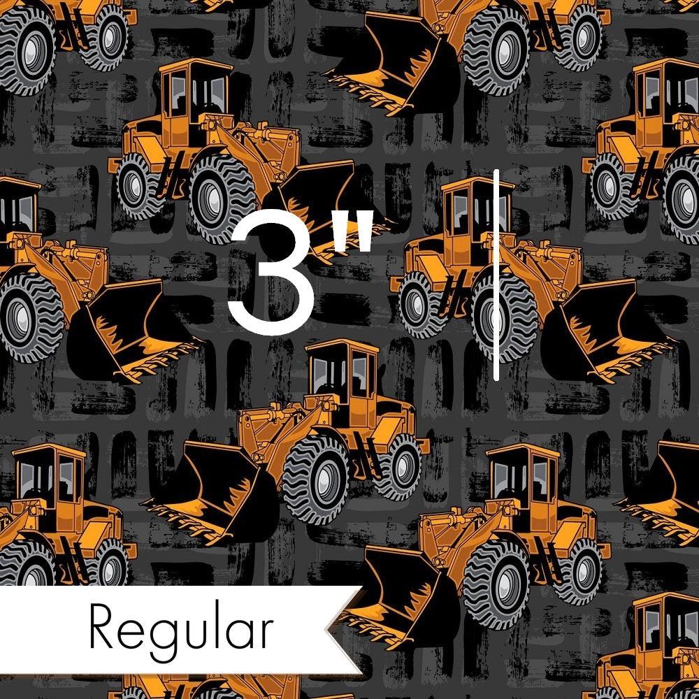 Design 321 Bulldozer Fabric – Australian custom printed fabric pre-order | Fabric by Missy Rose