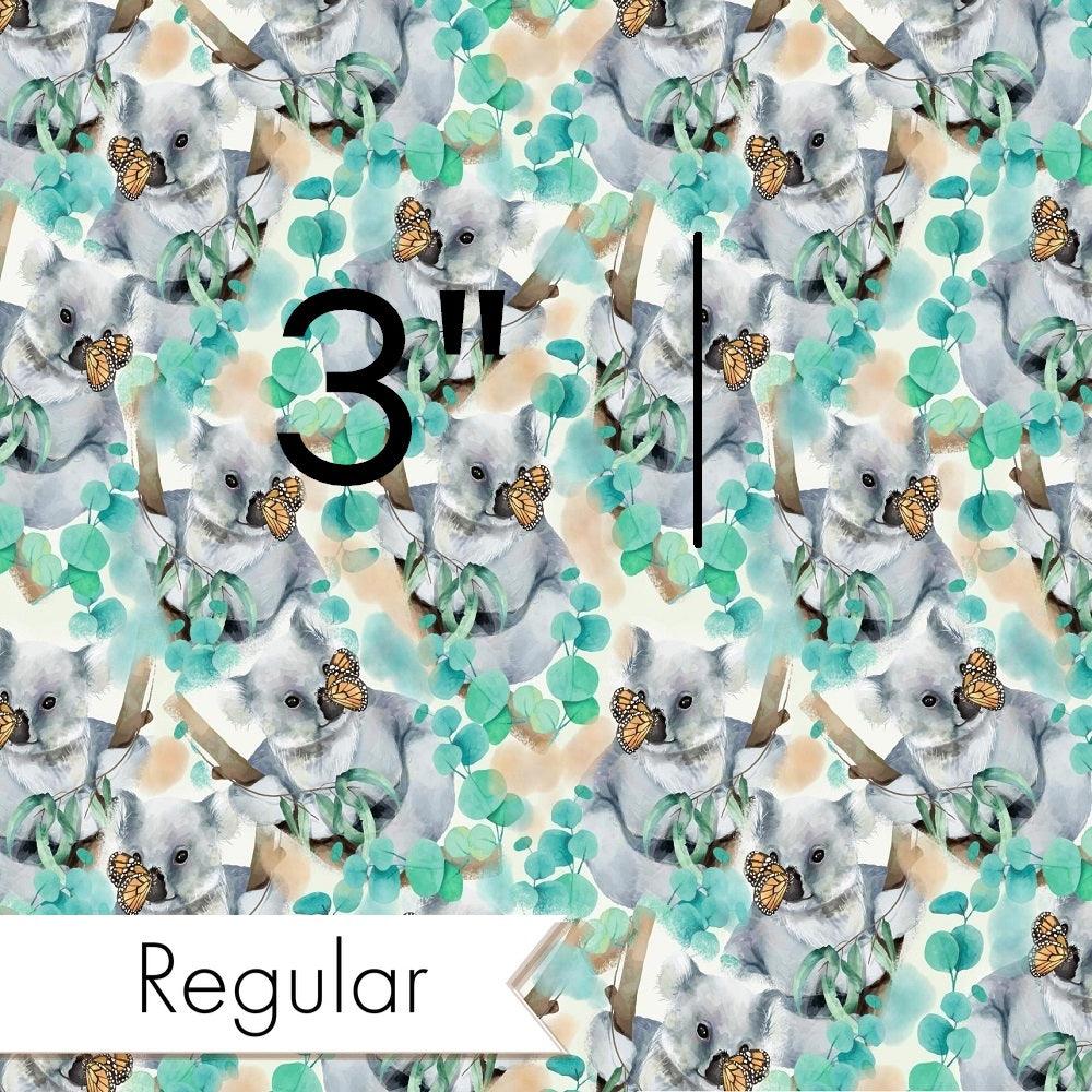 Design 323 Butterfly Koala Fabric – Australian custom printed fabric pre-order | Fabric by Missy Rose