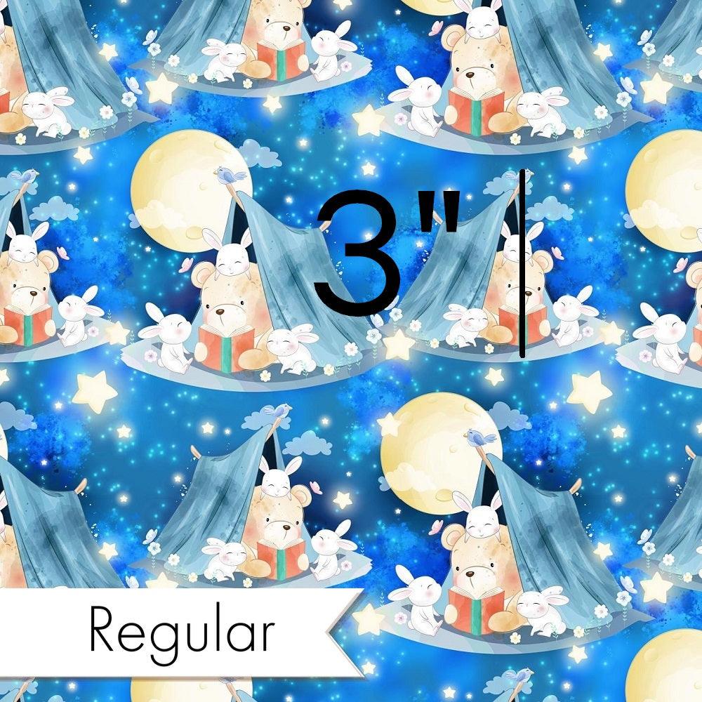 Design 324 Camping Bear Fabric – premium custom printed fabric for sewing | Fabric by Missy Rose
