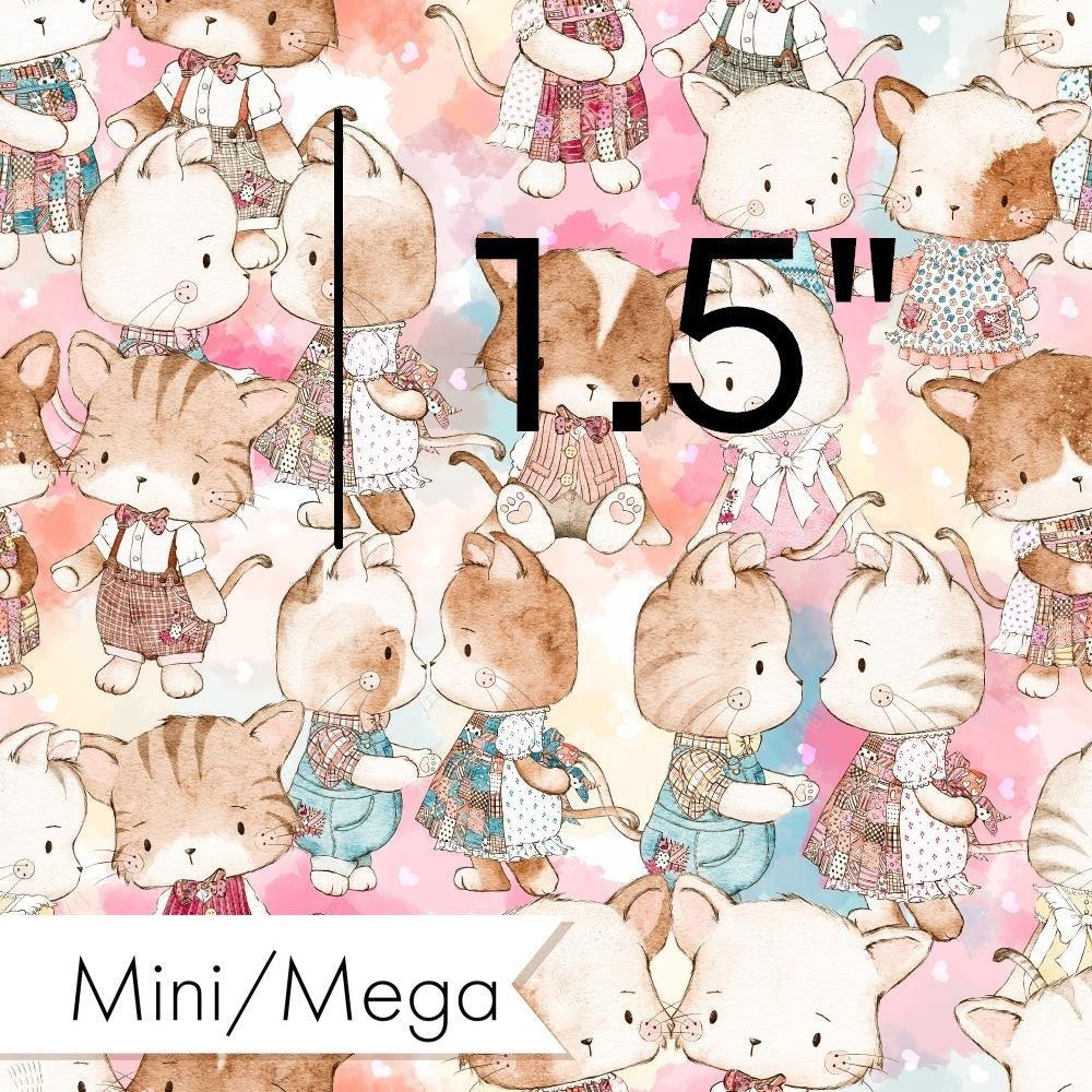 Design 329 Cute Cats Fabric – made-to-order custom fabric by the metre | Fabric by Missy Rose